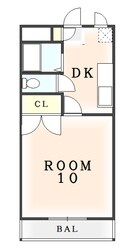 中田駅 徒歩12分 2階の物件間取画像